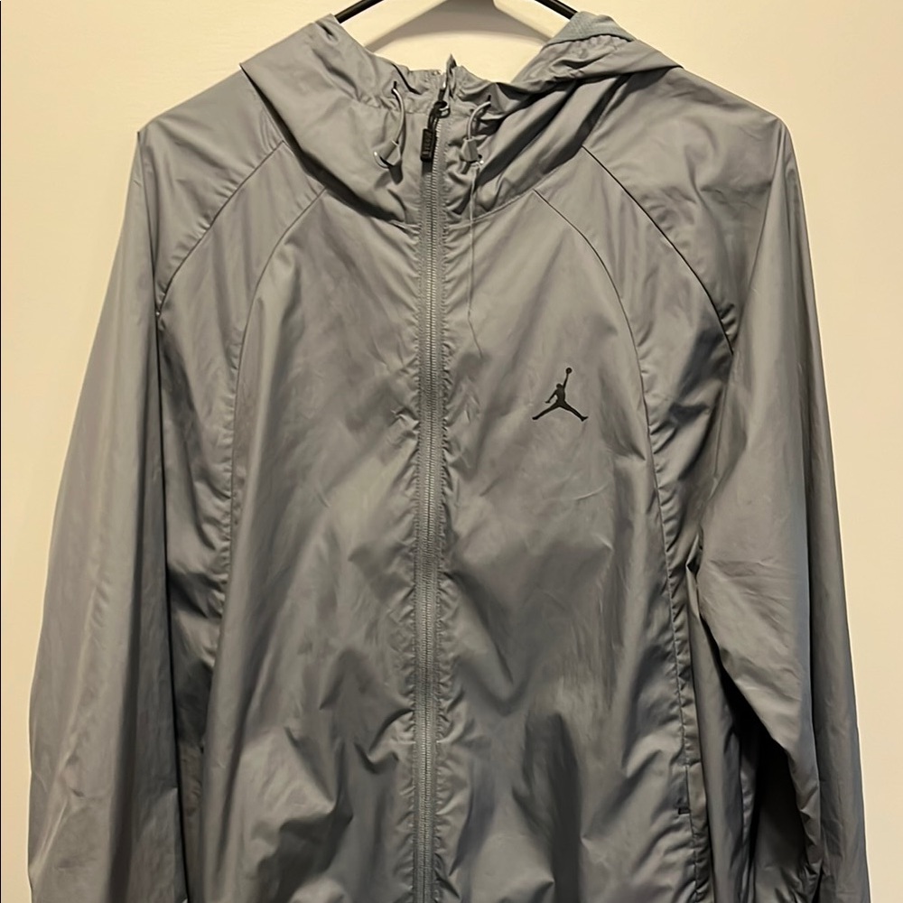 Jordan Gray Windbreaker Jacket